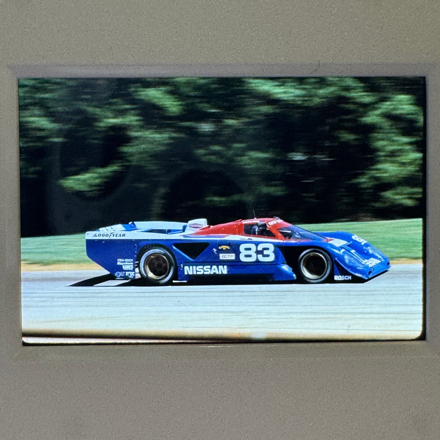 Nissan R91CP Racing Car 35mm Slide Vintage