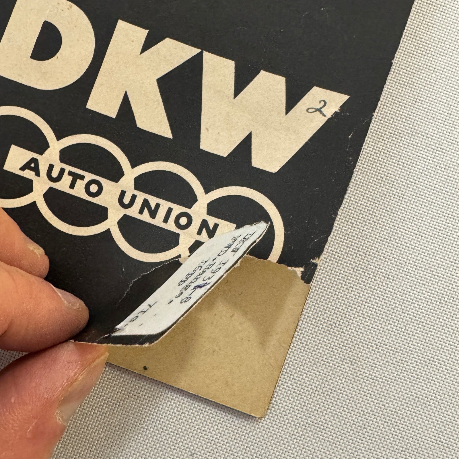 Auto Union DKW Car Sales Brochure Catalog Master Cabrio Saloon Delivery Van +