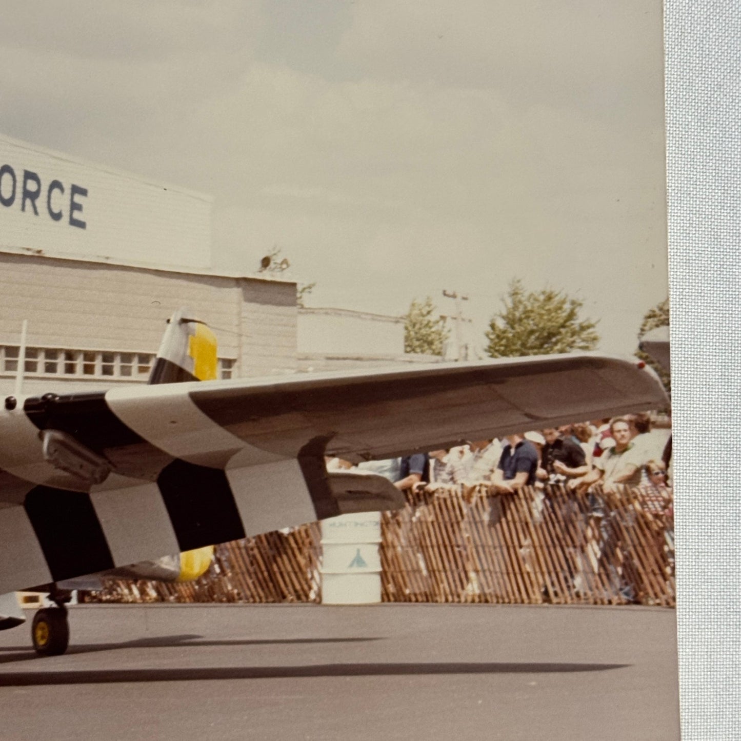Vintage US Military Aircraft Airshow Photo Large Aviation Photograph Air Force