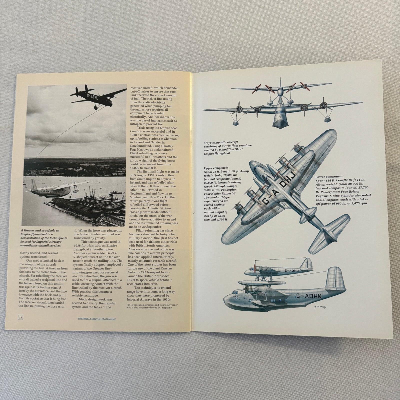 Rolls Royce Magazine Aircraft and Marine Engine Lot 6x 1989 - 1993