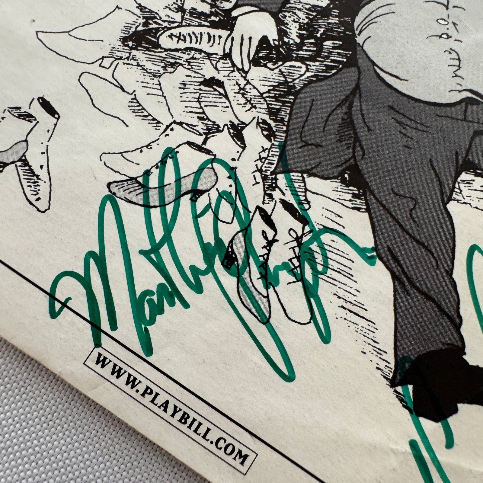 Hobson's Choice Cast Signed Theater Playbill Autographed Signature 2002