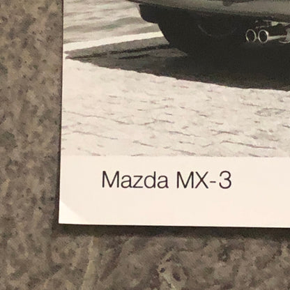 Mazda MX-3 Precidia Factory Press Photo Photograph Print MX3 MX-3