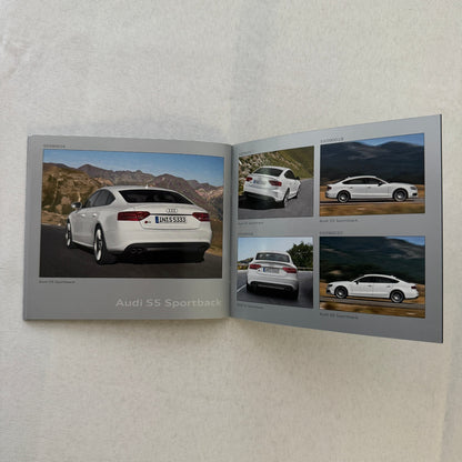 2009 Audi Factory Press Kit Photo CD Brochure Audi R8 Spyder S5 Sportback