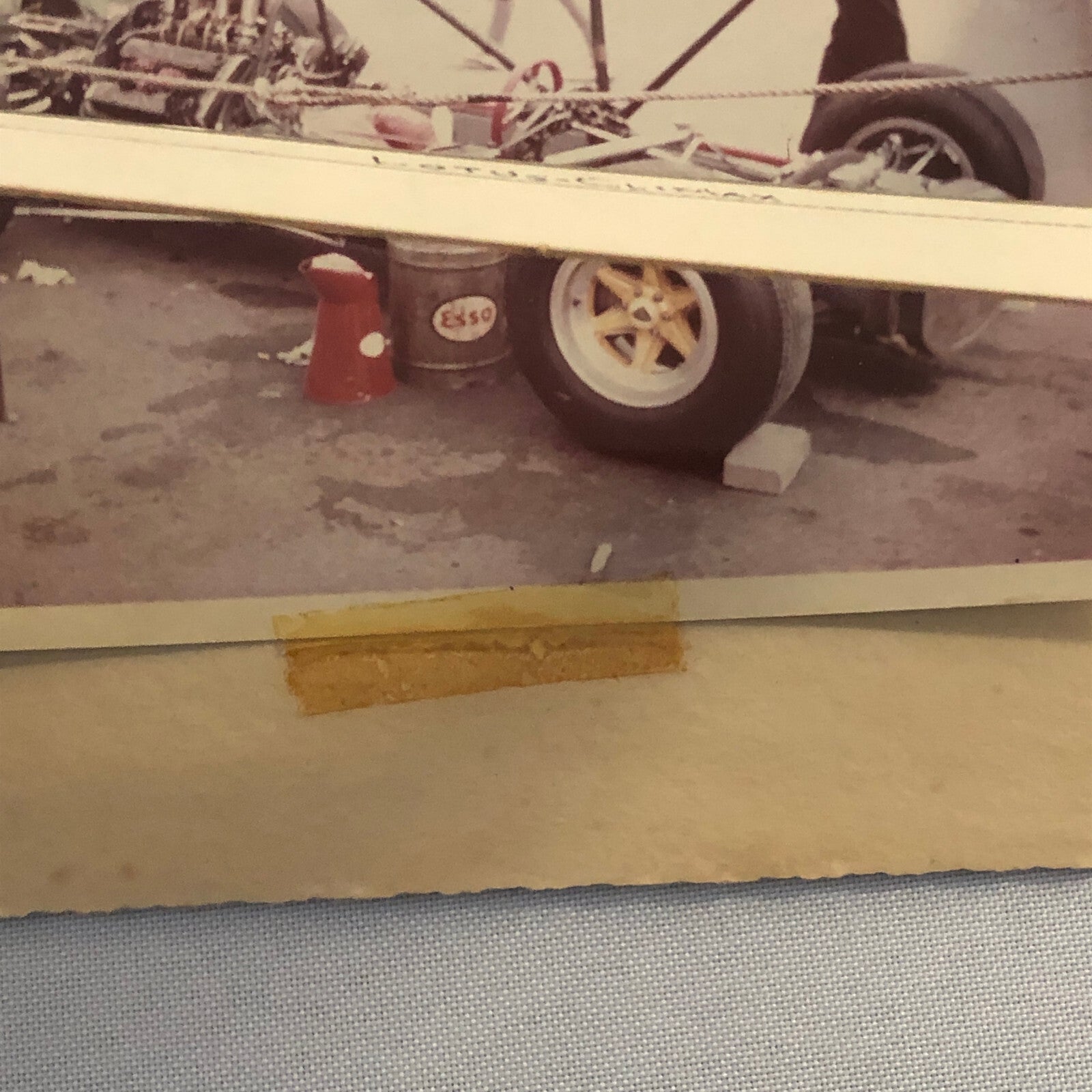 Lotus Climax Racing Car Vintage Photo Photograph Print British Grand Prix Race