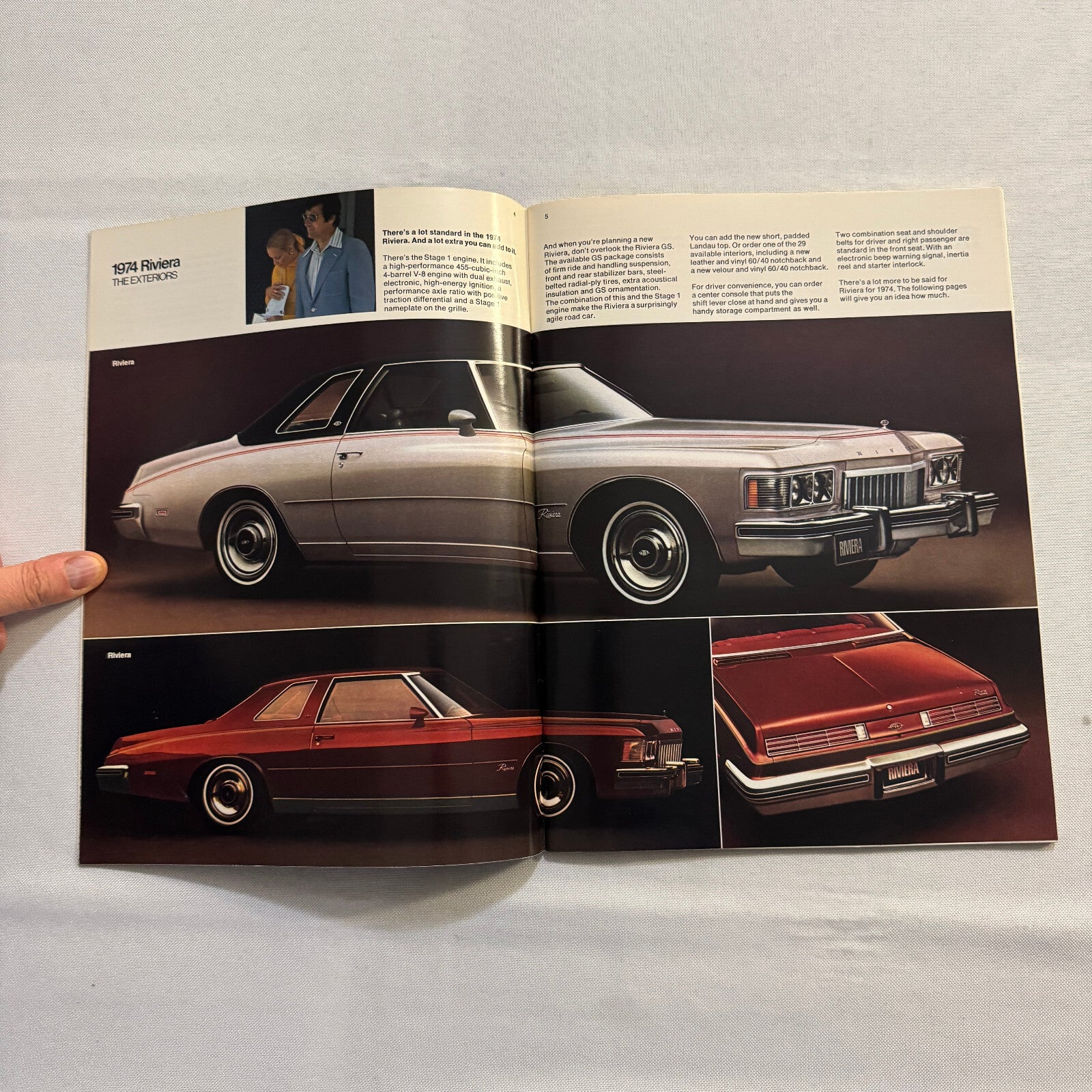 1974 Buick Sales Brochure Catalog Estate Wagon Electra Riviera Apollo Regal +