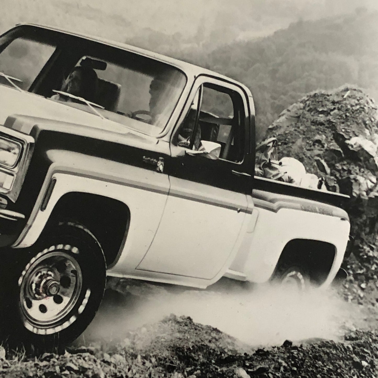 1980 Chevrolet Pickup Press Photo Photograph Print Chevy Pick Up