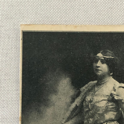Circus Performer Dancer Act Woman in Costume Postcard Post Card Clara Ziegler