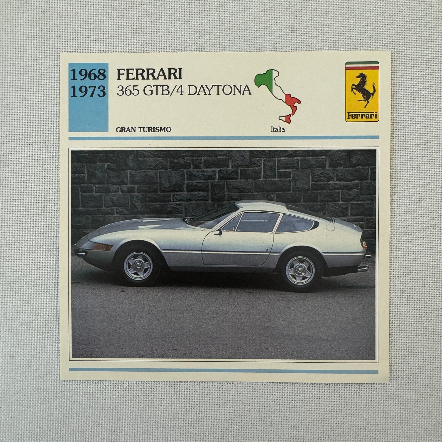 Ferrari Card Lot Ferrari 250 GTO Dino 246 GT F40 512 BB 212 Export 250 GT 365