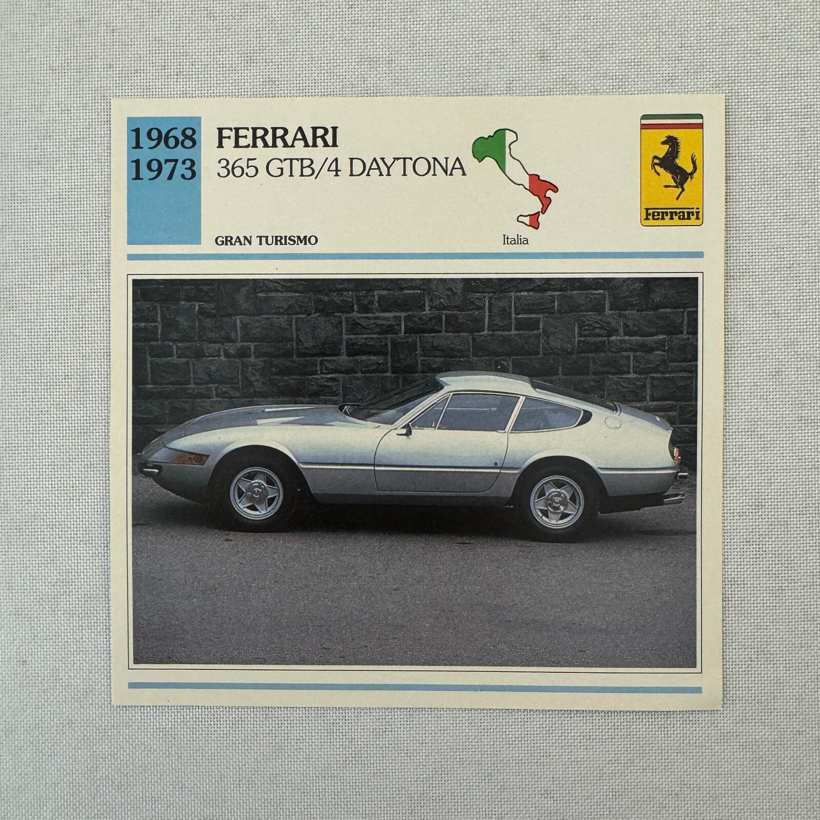 Ferrari Card Lot Ferrari 250 GTO Dino 246 GT F40 512 BB 212 Export 250 GT 365