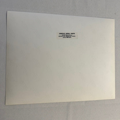 Vintage Skydiving Parachute Photo Large Format Aviation Photograph 1970s-80s