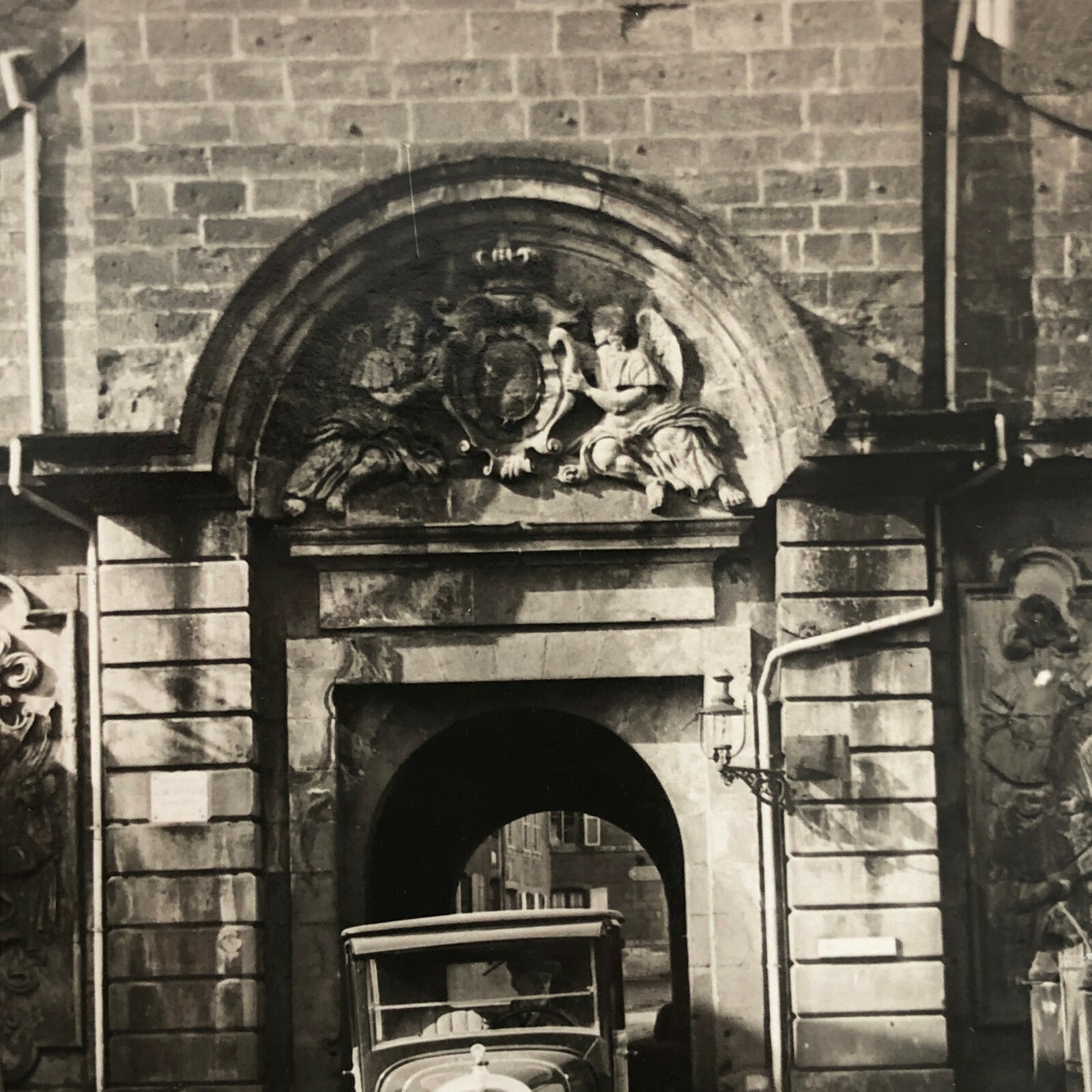 Antique Press Photo Photograph Agence Meurisse Paris Nice Rally ? Racing Car 
