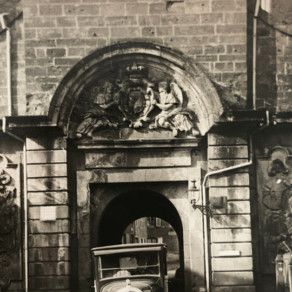 Antique Press Photo Photograph Agence Meurisse Paris Nice Rally ? Racing Car 