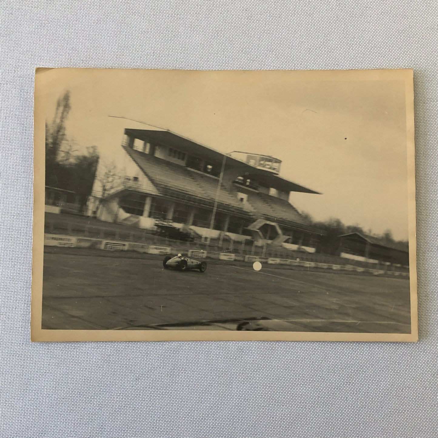 Vintage Racing Photo Photograph -  1952 Monza Italian Grand Prix Car