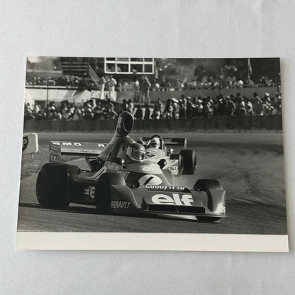 Vintage 1976 Formula 2 F2 Nogaro Grand Prix Racing Photo Photograph ELF Renault