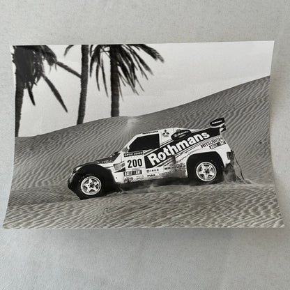 Rothmans Mitsubishi Pajero Rally Rallye Racing Press Kit 1993 Atlas Rally Photo