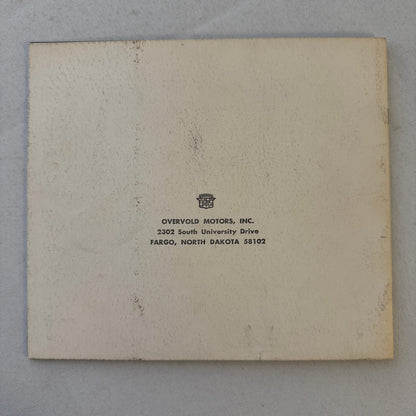 1975 Cadillac Sales Brochure Eldorado Coupe De Ville Fleetwood Brougham DeVille