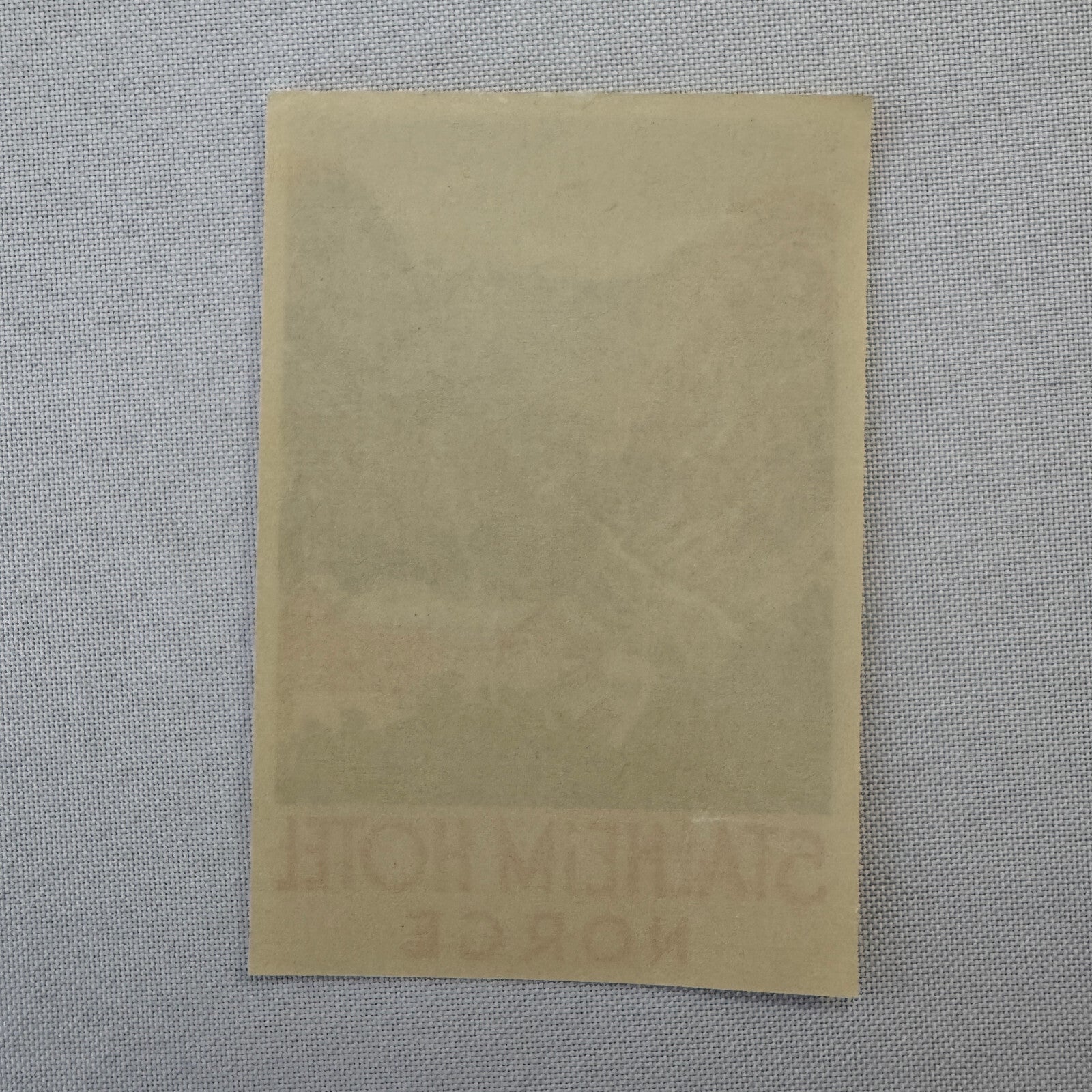 Vintage Hotel Travel Luggage Label Stalheim Hotel Norway Norwegian