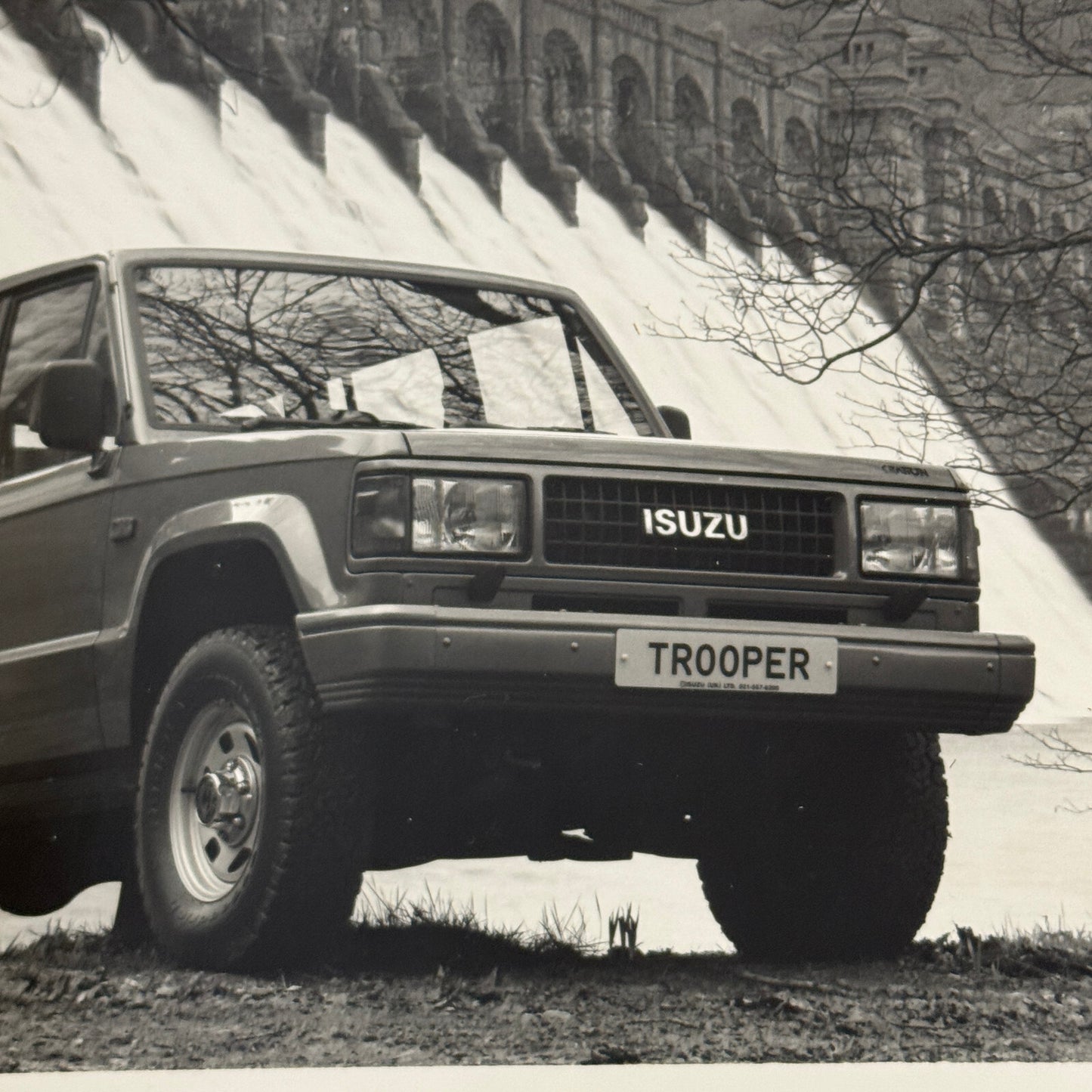 Isuzu Trooper Citation LWB Factory Press Photo Photograph Vintage 1989