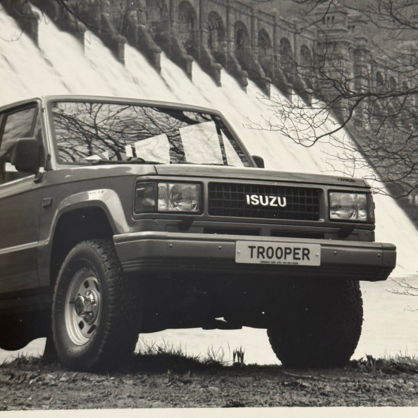 Isuzu Trooper Citation LWB Factory Press Photo Photograph Vintage 1989