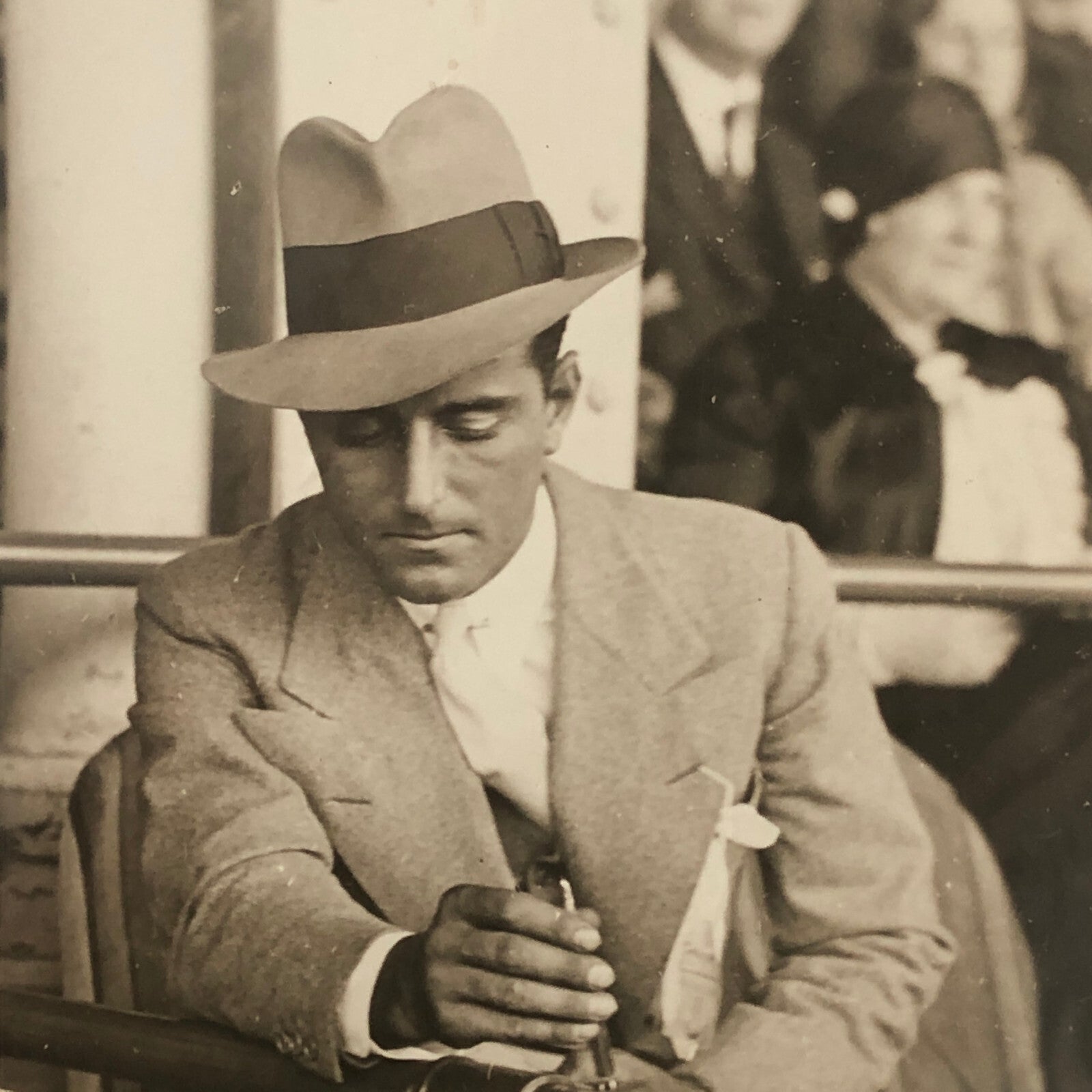 Press Photo Photograph Hialeah Park Miami Horse Racing Track Opening Society