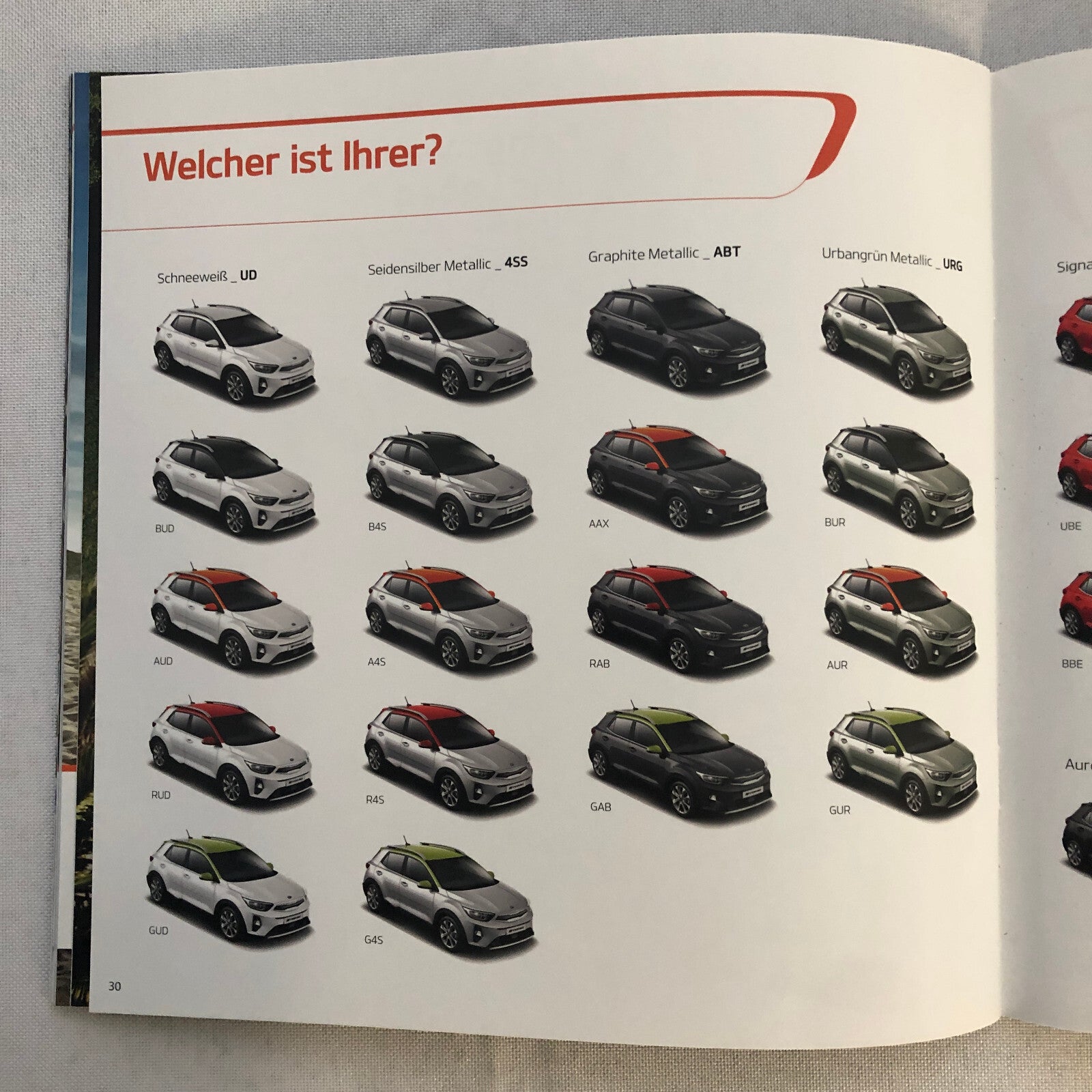 Kia Stonic Sales Brochure Catalog with Price List GERMAN Market 2018 ?