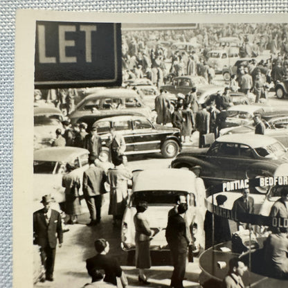 Vintage Auto Show Exhibit Photograph Print Cars General Motors Cadillac