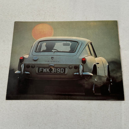 Triumph GT6 Car Sales Brochure Catalog Vintage