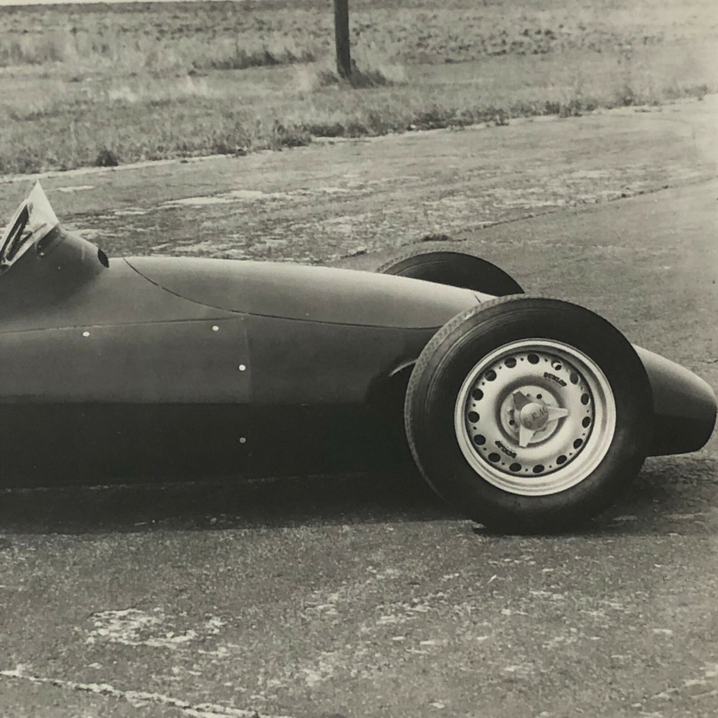 Vintage Racing Car Photograph Photo Print - BRM Car ? 