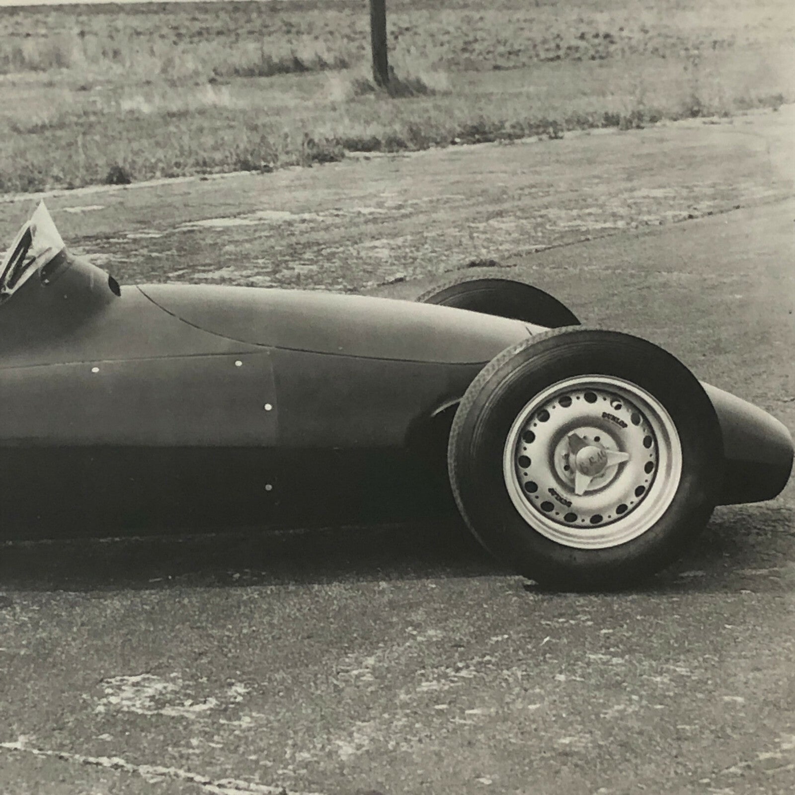 Vintage Racing Car Photograph Photo Print - BRM Car ? 