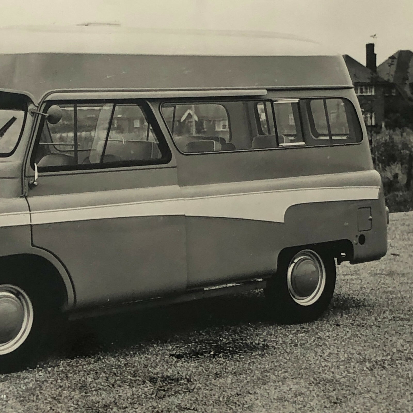 Vintage Martin Walter Utilabus 12 Seater PSV Photo Photograph Lot of 2 Bedford 