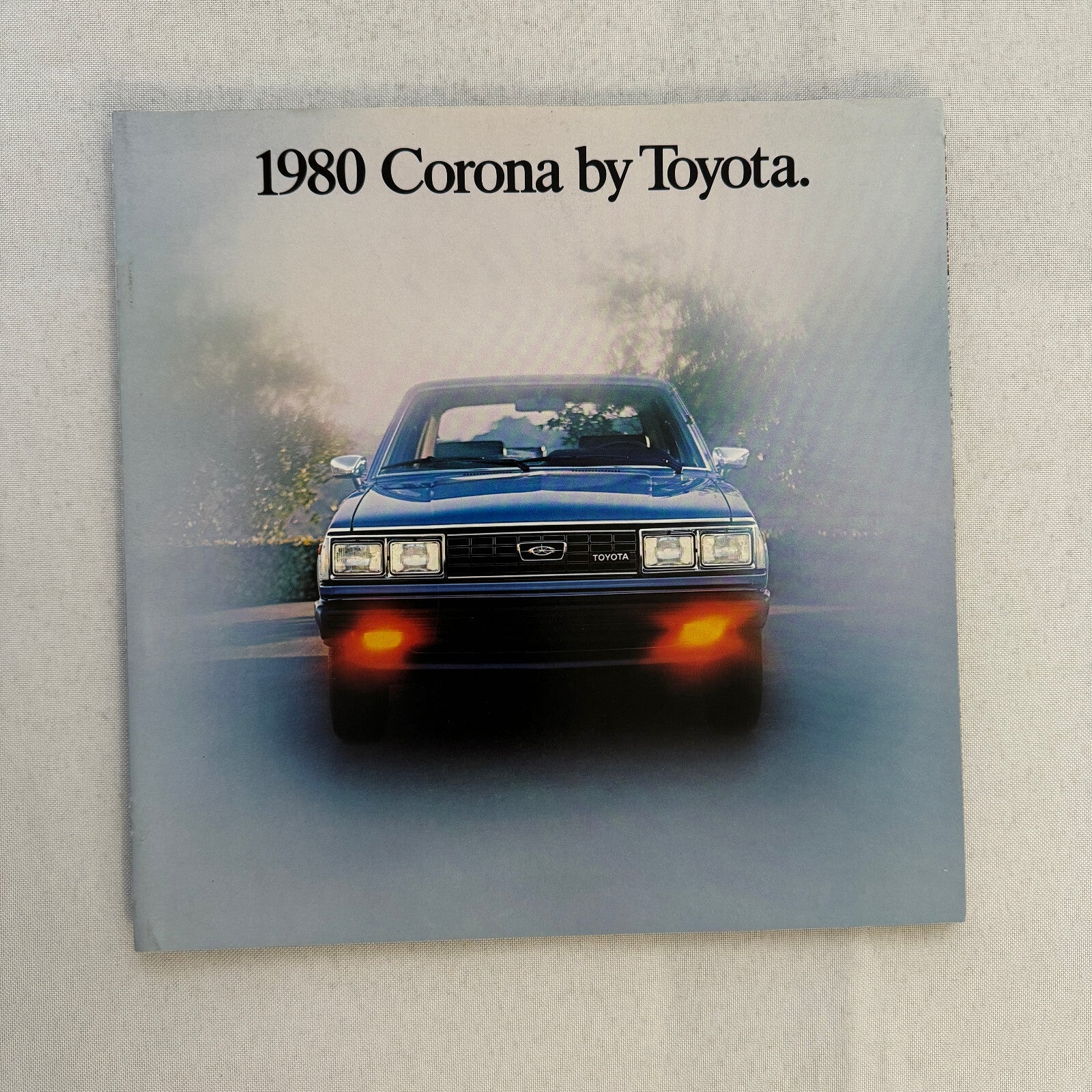 1980 Toyota Corona Car Sales Brochure Catalog Custom Sedan Deluxe Wagon Luxury