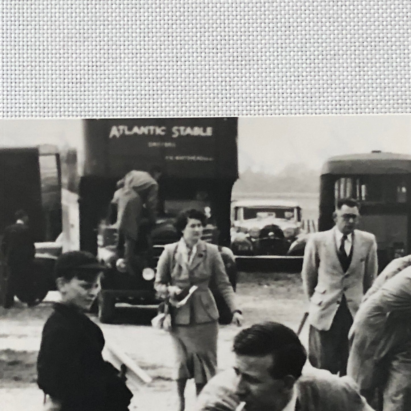 Racing Photo Photograph BRM V16 Mark II Car Silverstone 1950 Race