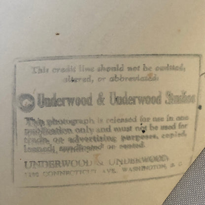Press Photograph Photo Testing Made in America Cotton Packaging 1933 Underwood