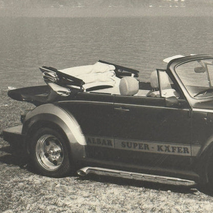 Custom Volkswagen Beetle Convertible Tuner Car Photo Photograph Print VW Bug