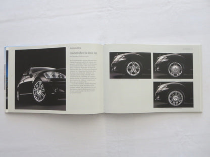 2005 Mercedes S Class Hardbound Sales Brochure Catalog GERMAN TEXT AMG 350 500