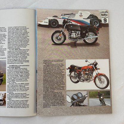1979 BMW Motorcycle Bike Sales Brochure R100RS R100RT R100S R100T R80/7 R65