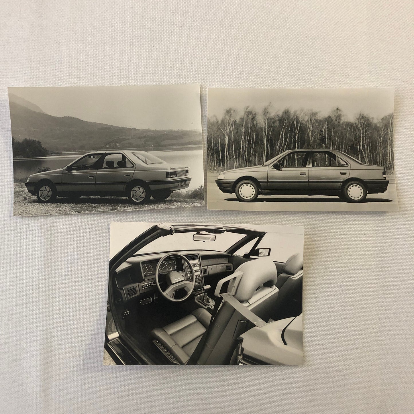 1987 Pininfarina Press Kit Ferrari F40 Alfa Romeo 164 Cadillac Allante Peugeot