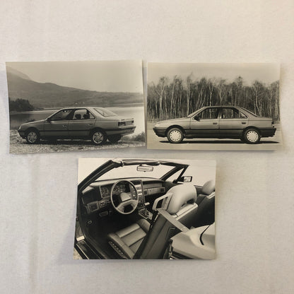 1987 Pininfarina Press Kit Ferrari F40 Alfa Romeo 164 Cadillac Allante Peugeot