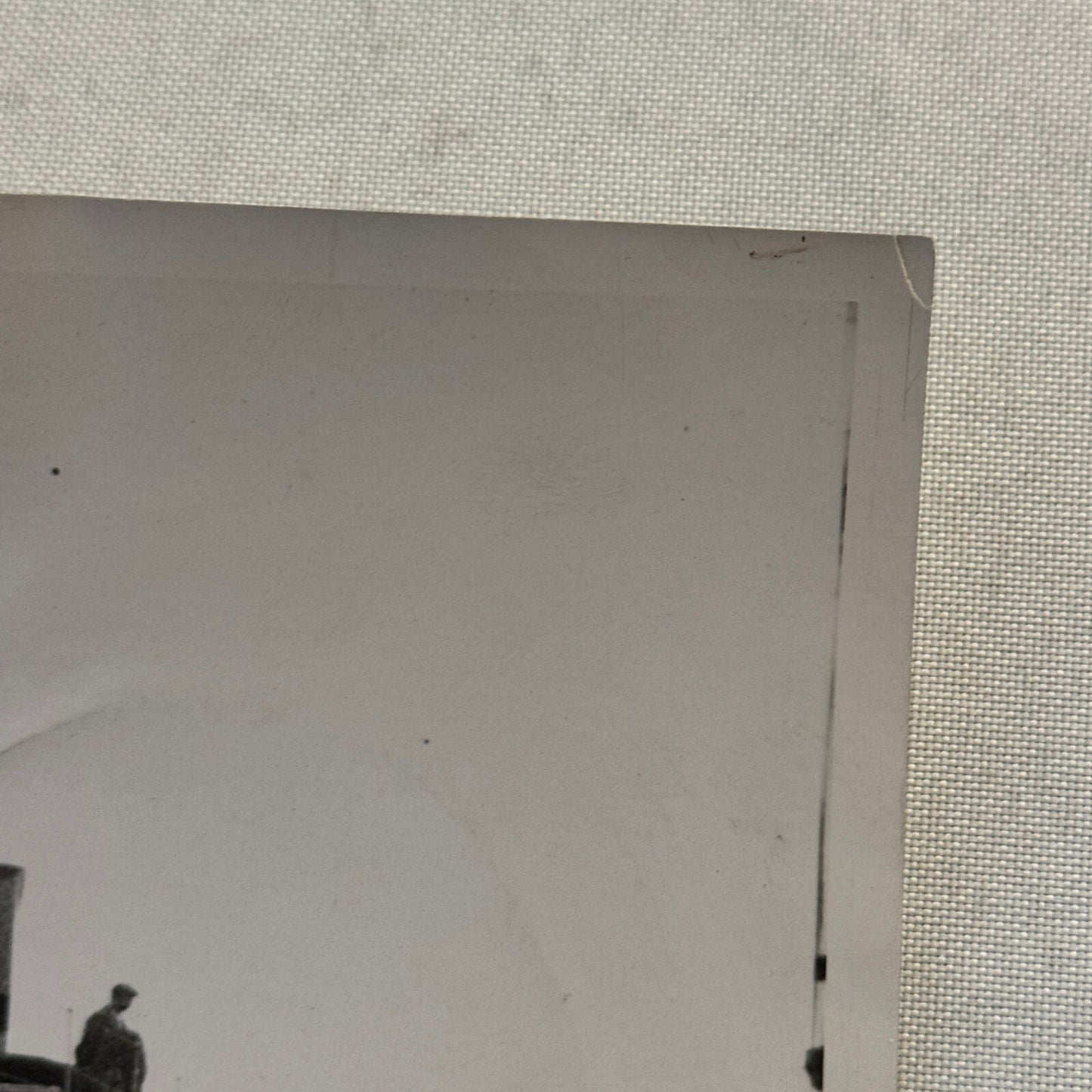 Vintage Royal Canadian Navy Ship Photograph Photo HMCS Saguenay Boat