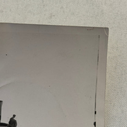 Vintage Royal Canadian Navy Ship Photograph Photo HMCS Saguenay Boat