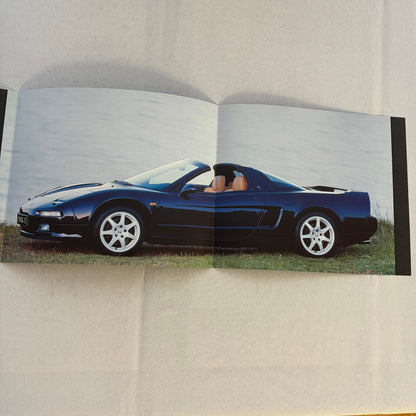 Honda NSX-T Car Sales Brochure Catalog Advertising GERMAN Text Acura NSX T NSXT