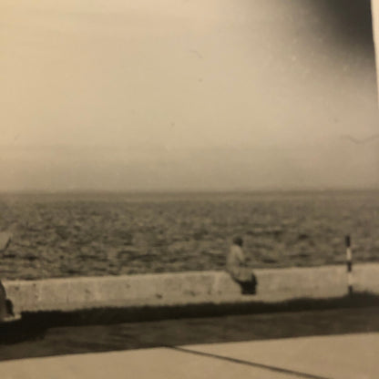 Vintage Photo Photograph Man with Automobile Car AL22SM1