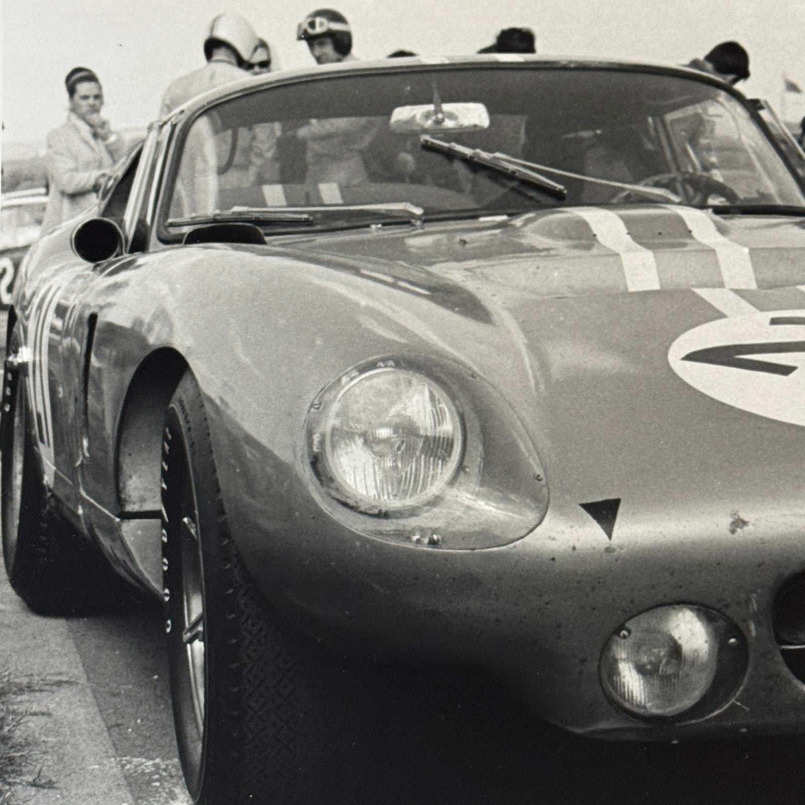 Vintage Racing Photo Photograph Dan Gurney Goodwood Cobra Daytona Modern Print