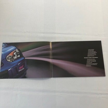 Subaru Impreza WRX STi Car Sales Brochure Catalog GERMAN TEXT European