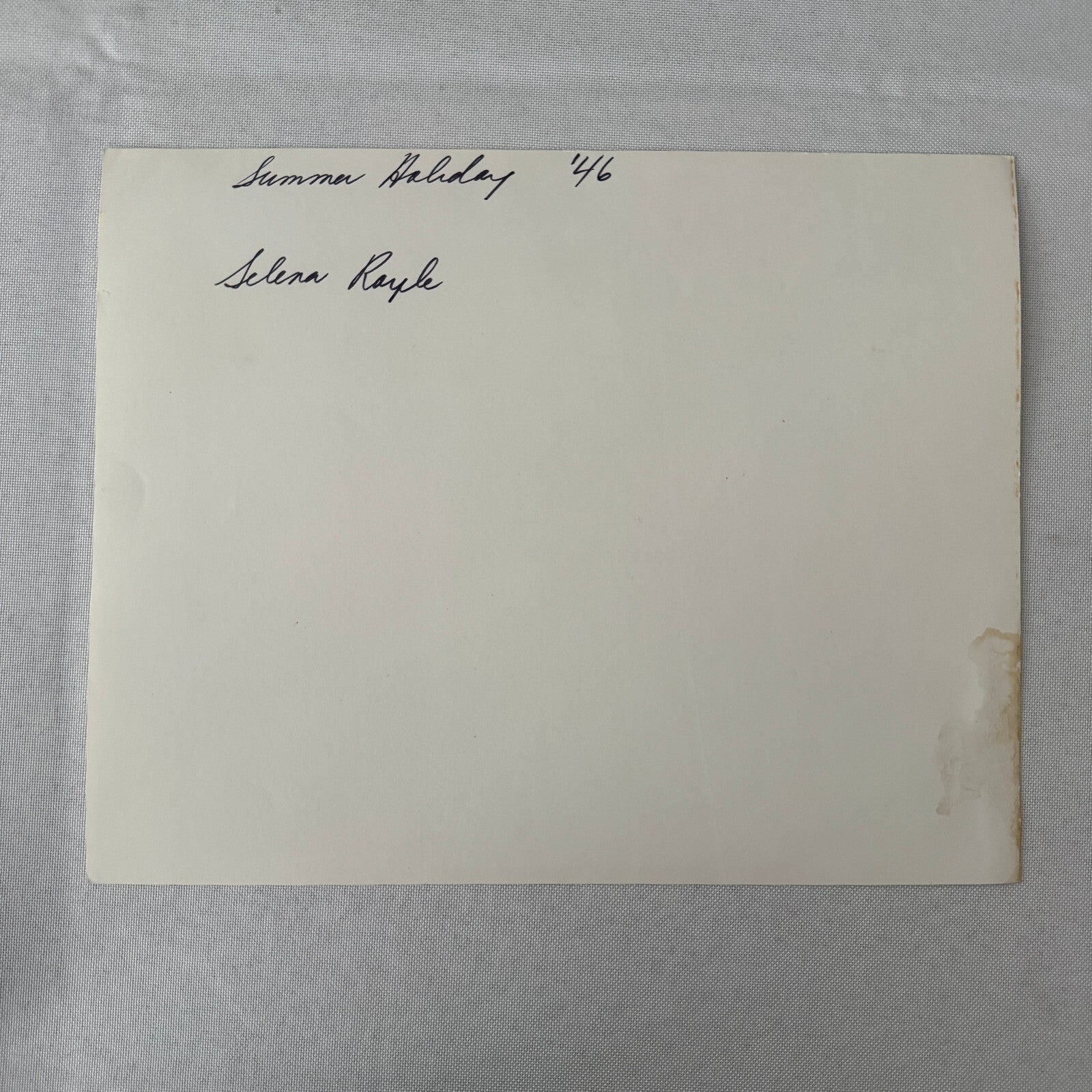 Vintage Movie Still Photo Photograph 1946 Summer Holiday Mickey Rooney