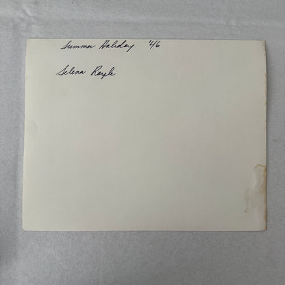 Vintage Movie Still Photo Photograph 1946 Summer Holiday Mickey Rooney