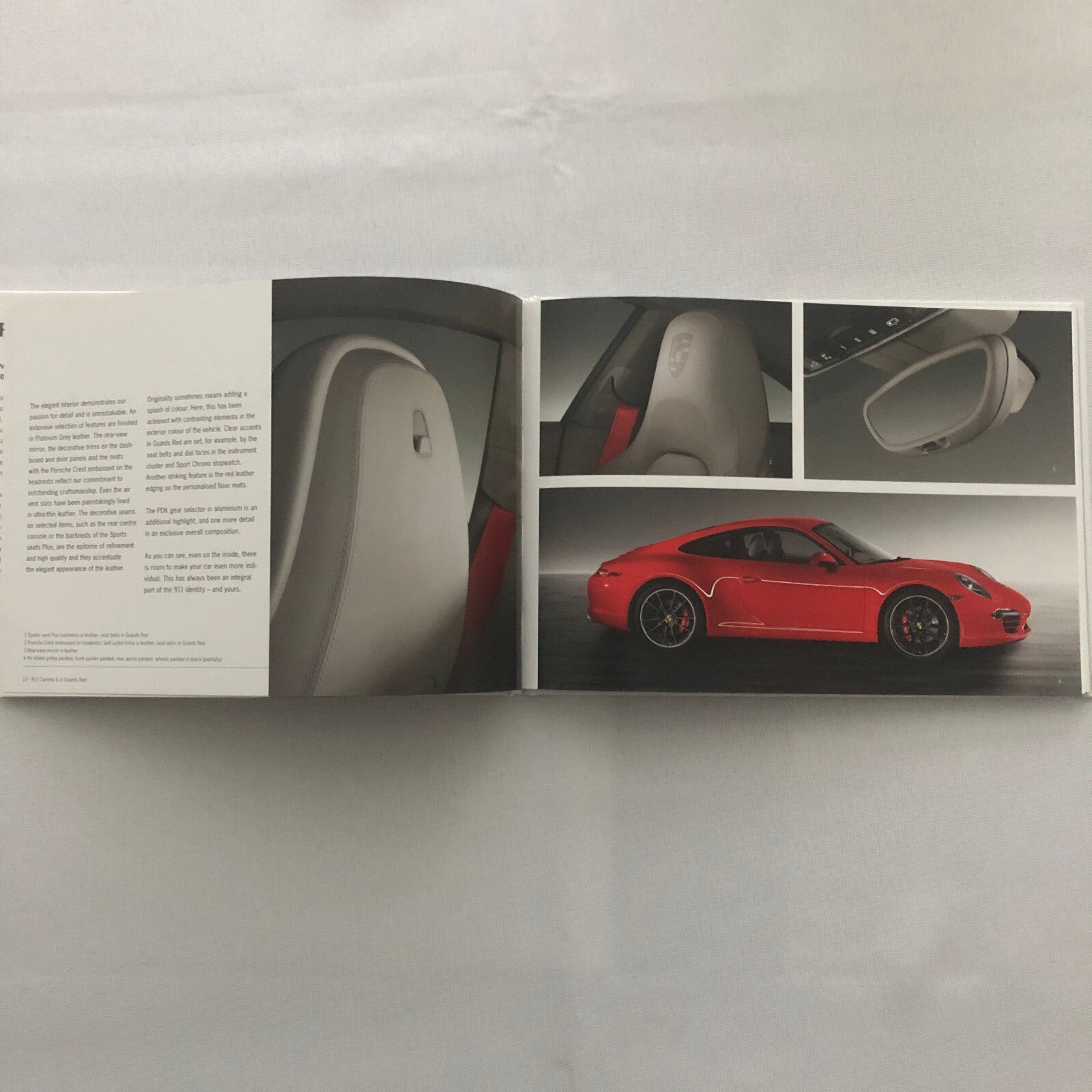 Porsche 911 Personalisation Factory Custom Accessories Brochure Carrera S 2011