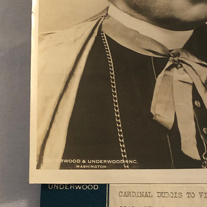 1926 Press Photo Cardinal Dubois Archbishop of Paris Catholic Photograph