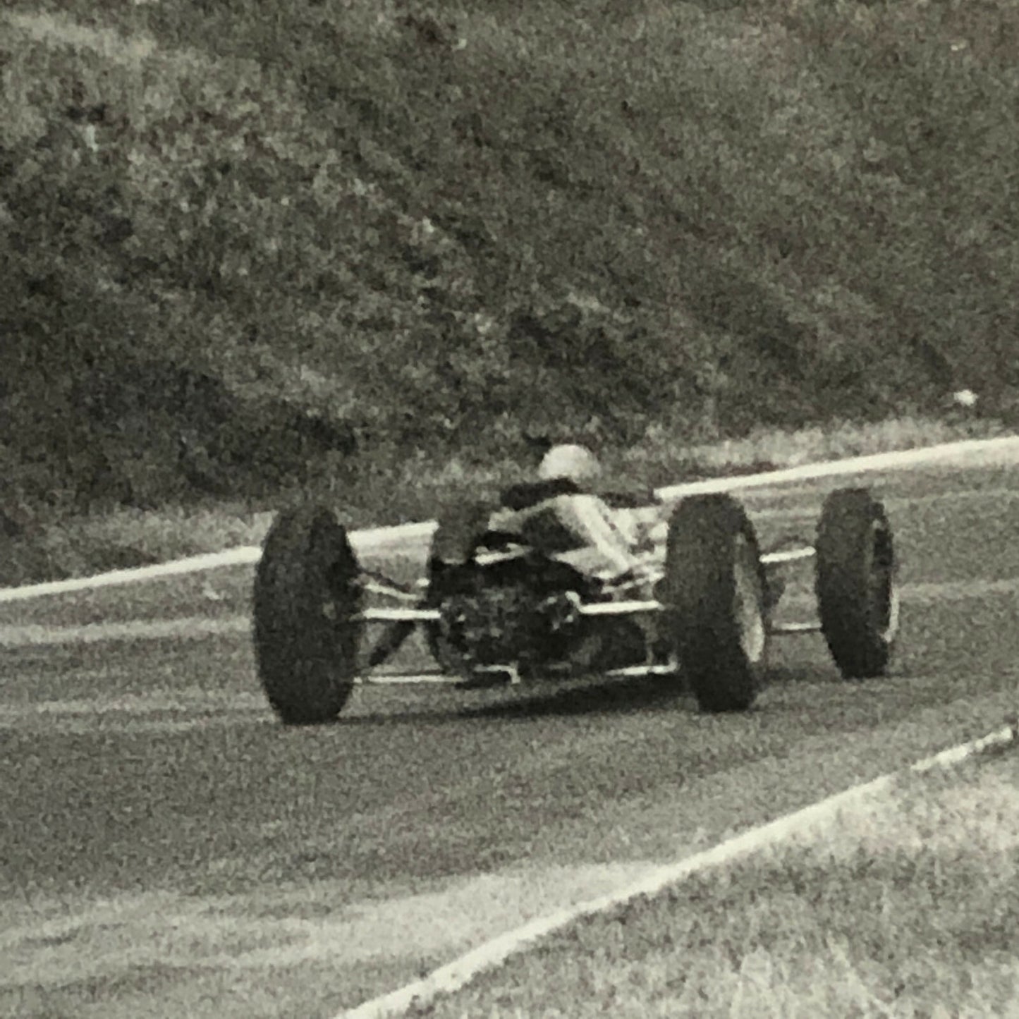 Vintage Grand Prix Racing Car Photo Photograph Print 