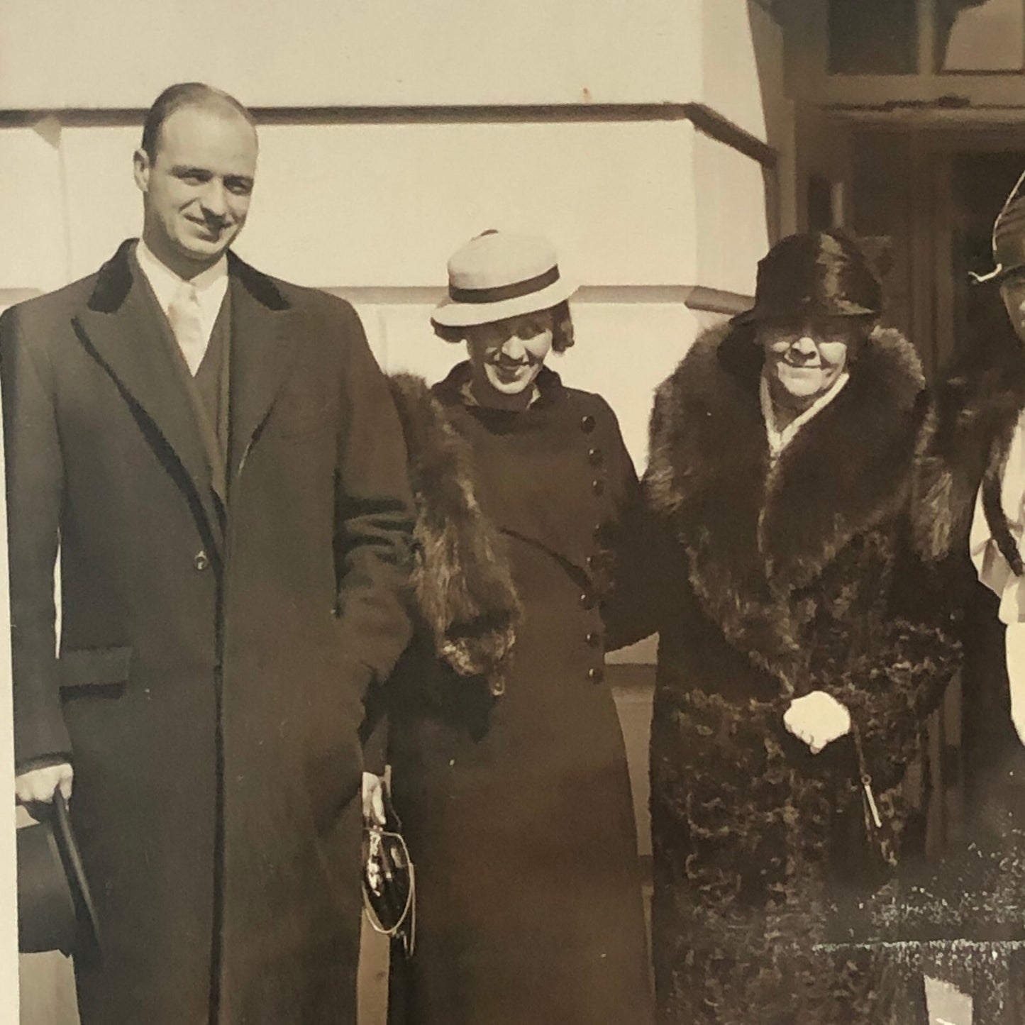 Press Photo Photograph President Franklin Roosevelt Eleanore Roosevelt Family